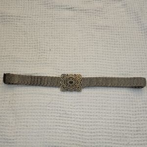 Stretchy Vintage Rustic Gold Belt